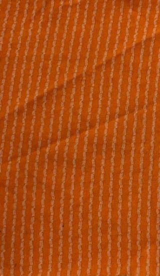 Picture of ARDEE SINGLE JERSEY POLKA DOT COTTON POLY ORANGE-WHITE.