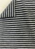 Picture of ARDEE SINGLE JERSEY STRIPED 30/20 COTTON SPANDEX BLACK-GREY MEKANGE.