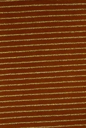 Picture of ARDEE SINGLE JERSEY 30/40 COTTON LUREX STRIPE SPANDEX GOLD RUST.