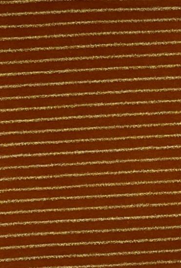 Picture of ARDEE SINGLE JERSEY 30/40 COTTON LUREX STRIPE SPANDEX GOLD RUST.