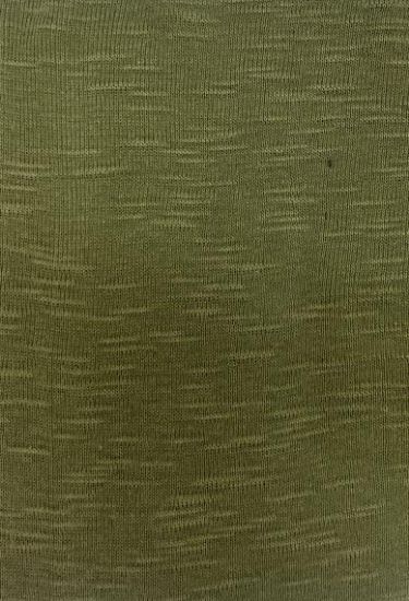 Picture of ARDEE 100% COTTON SLUB 1X1 RIB OLIVE GREEN