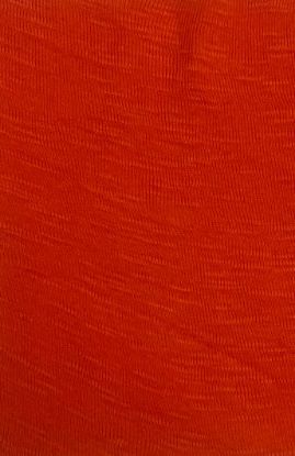 Picture of ARDEE 100% COTTON SLUB 1X1 RIB ORANGE