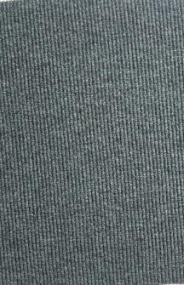 Picture of ARDEE 2X2 RIB VISCOSE SPANDEX DARK CHARCOAL GREY