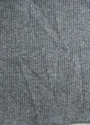 Picture of ARDEE 2X2 RIB COTTON SPANDEX DARK CHARCOAL GREY MELANGE 