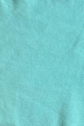 Picture of ARDEE 100% COTTON 1X1 RIB SOLID AQUA