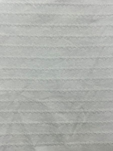 Picture of POINTELL STRUCTURE STRIPE JERSEY - OFF-WHITE - KNIT FABRIC - ARDEE158