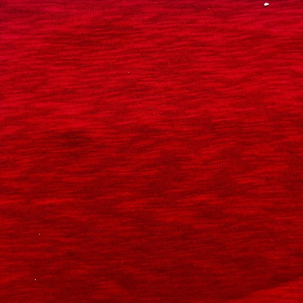 Picture of SLUB COTTON COARSER SINGLE JERSEY - RED - KNIT FABRIC - ARDEE50