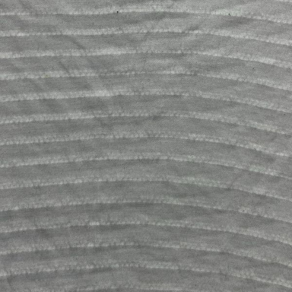 Picture of STRIPE TEXTURED JERSEY - OFF WHITE - KNIT FABRIC - ARDEE106