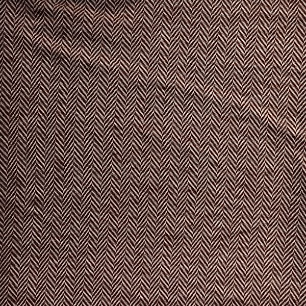 Picture of ARDEE HERRINGBONE - RUST OFF WHITE - KNIT FABRIC