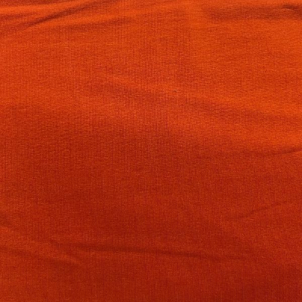 Picture of ARDEE COTTON SPANDEX SINGLE JERSEY - RUST ORANGE - KNIT FABRIC