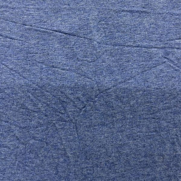 Picture of COTTON SPANDEX SINGLE JERSEY - STEEL BLUE HEATHER - KNIT FABRIC - ARDEE743