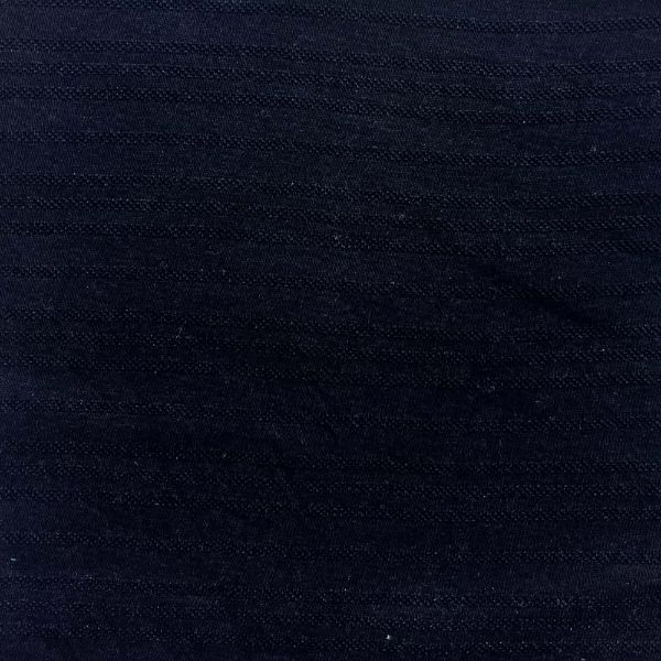 Picture of STRIPE TEXTURED INDIGO JERSEY - INDIGO - KNIT FABRIC - ARDEE143