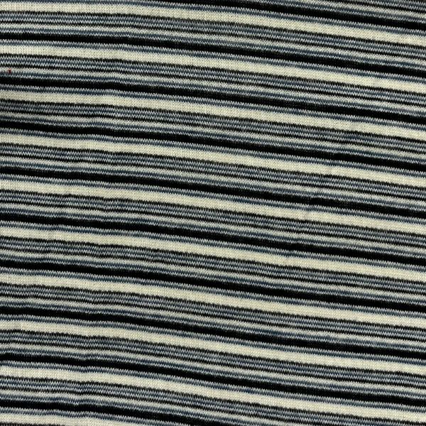 Picture of ARDEE STRIPE MULTICOLOR INTERLOCK - NAVY SKY OFFWHITE - KNIT FABRIC