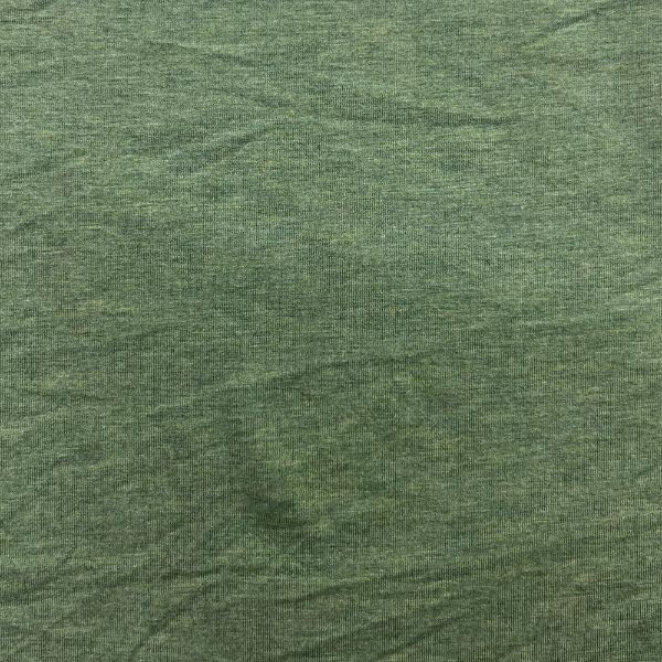 Picture of ARDEE VISCOSE SPANDEX SINGLE JERSEY - HEATHER OLIVE YELLOW - KNIT FABRIC
