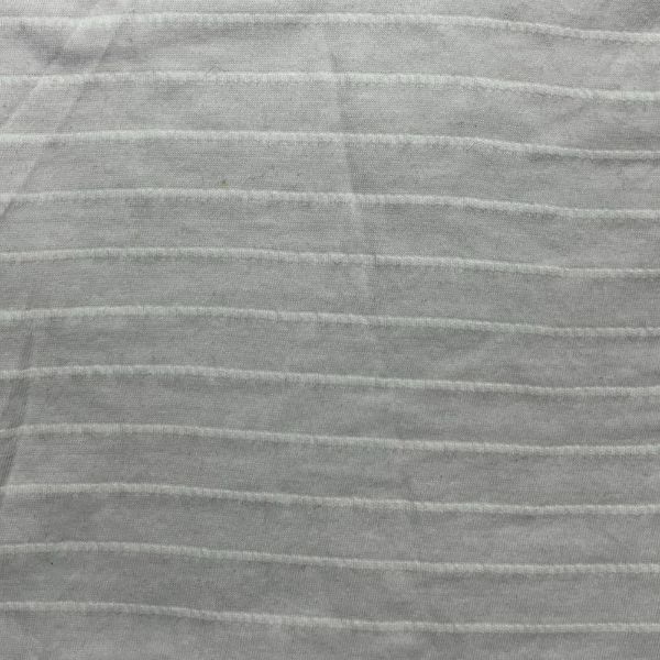 Picture of ARDEE STRIPE TEXTURED JERSEY - OFF WHITE - KNIT FABRIC