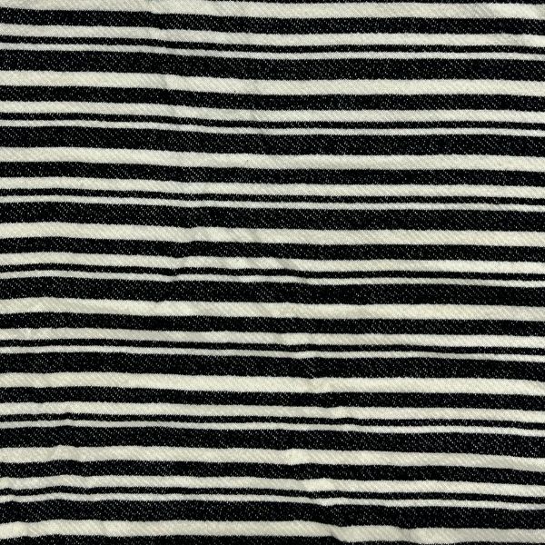 Picture of ARDEE STRIPE TEXTURED JERSEY - NAVY OFF WHITE - KNIT FABRIC