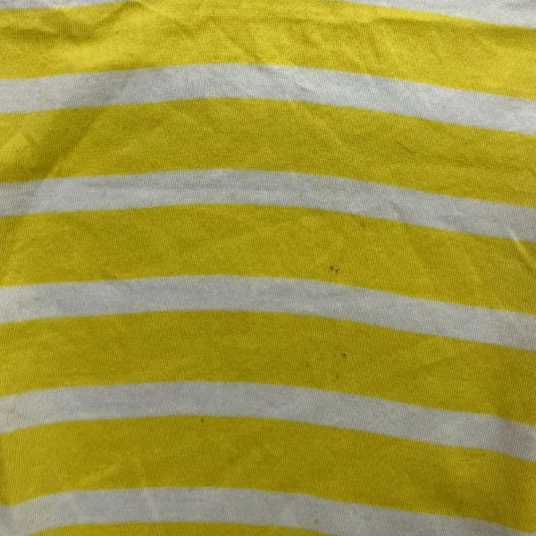 Picture of STRIPE COTTON JERSEY - LEMON WHITE - KNIT FABRIC - ARDEE1947