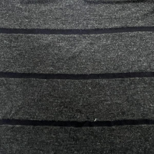 Picture of STRIPE JERSEY VISCOSE SPANDEX - BLACK HEATHER CHARCOAL - KNIT FABRIC - ARDEE1963