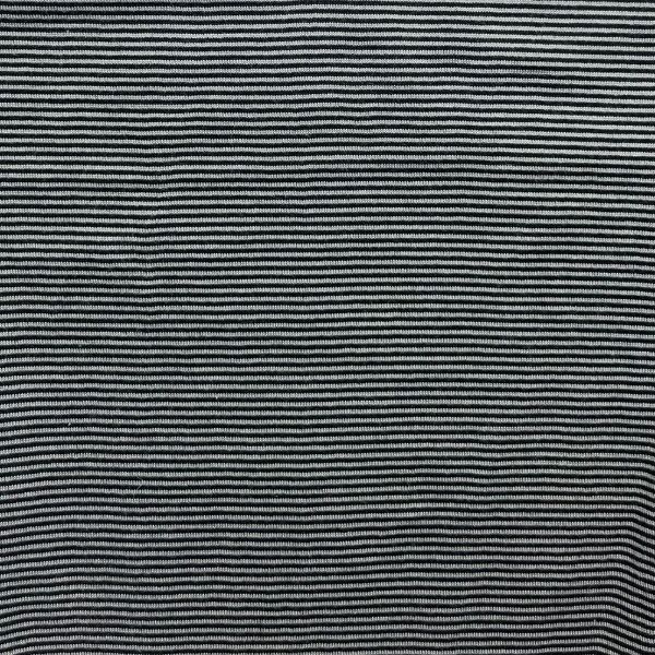 Picture of STRIPE COTTON JERSEY - HEATHER GREY BLACK - KNIT FABRIC - ARDEE1935