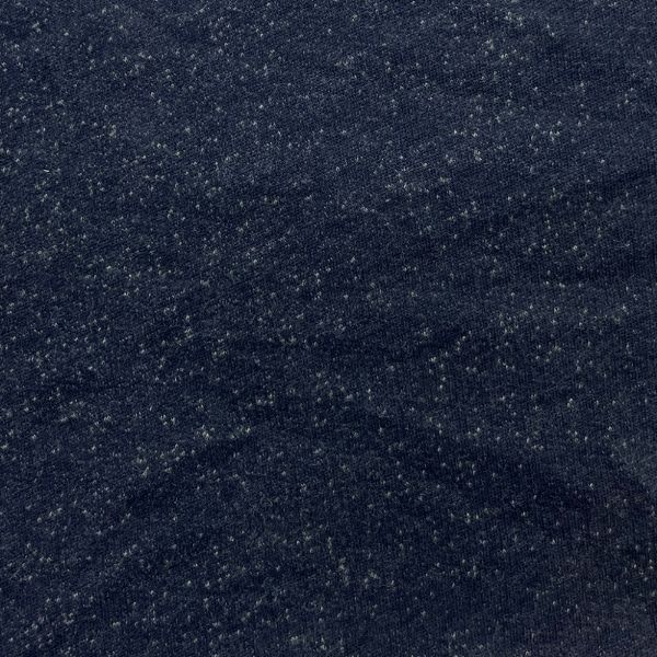 Picture of FLEECE SCATTERED NEPS  - NAVY WHITE - KNIT FABRIC - ARDEE2136