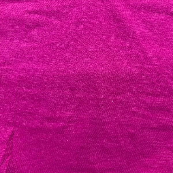 Picture of 100% COTTON SLUB SINGLE JERSEY - FUCHSIA - KNIT FABRIC - ARDEE1740