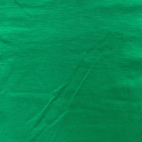 Picture of 100% COTTON SLUB SINGLE JERSEY - PARROT GREEN - KNIT FABRIC - ARDEE2001