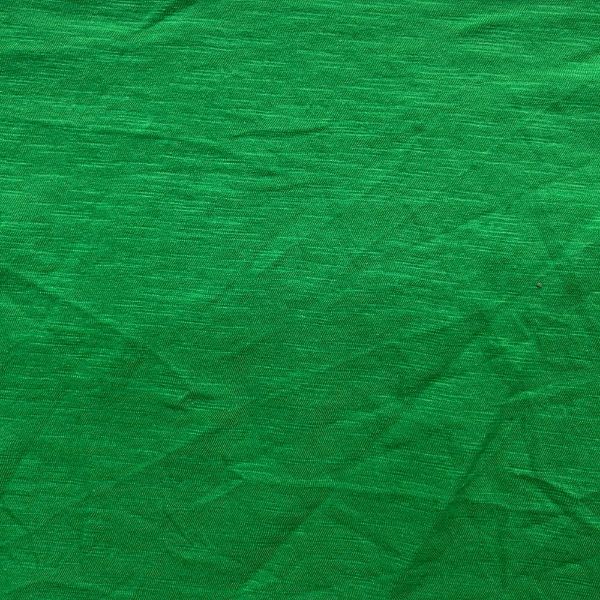 Picture of 100% COTTON SLUB SINGLE JERSEY - GREEN - KNIT FABRIC - ARDEE1997