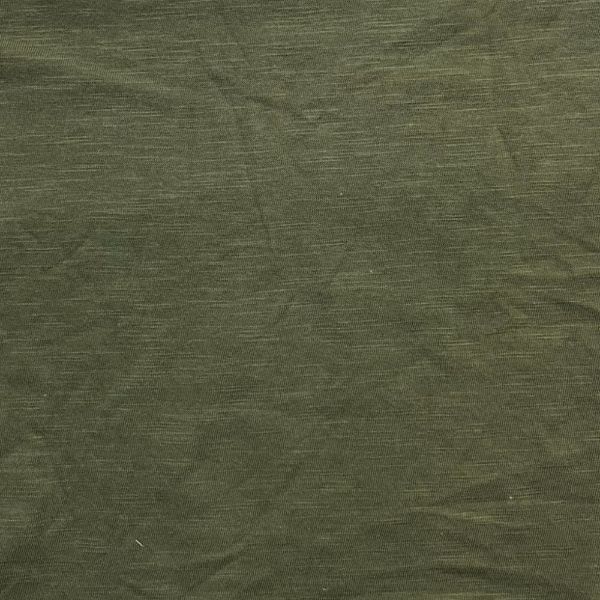 Picture of 100% COTTON SLUB SINGLE JERSEY - OLIVE - KNIT FABRIC - ARDEE1806