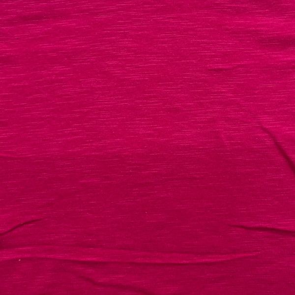 Picture of 100% COTTON SLUB SINGLE JERSEY - FUCHSIA PINK - KNIT FABRIC - ARDEE1820