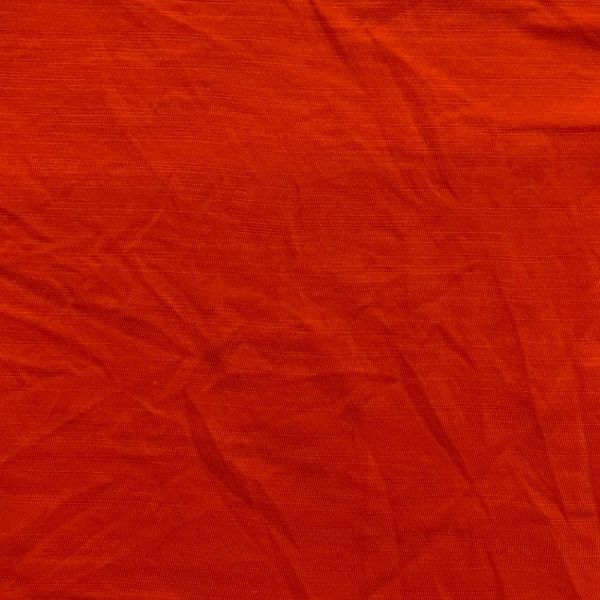 Picture of 100% COTTON SLUB SINGLE JERSEY - ORANGE - KNIT FABRIC - ARDEE1776