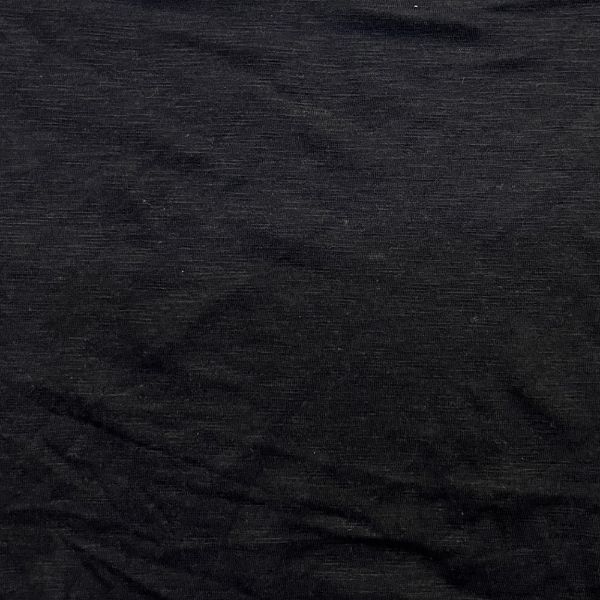 Picture of COTTON SLUB SINGLE JERSEY - BLACK - KNIT FABRIC - ARDEE1599