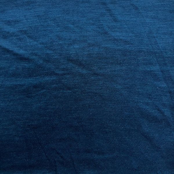Picture of 100% COTTON SLUB SINGLE JERSEY - TEAL BLUE - KNIT FABRIC - ARDEE1624