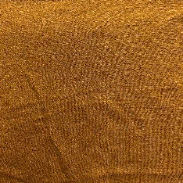 Picture of 100% COTTON SLUB SINGLE JERSEY - MUSTARD - KNIT FABRIC - ARDEE1869
