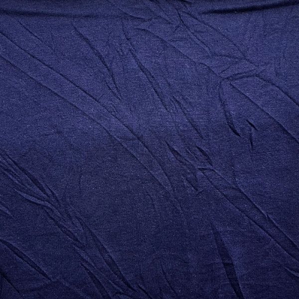 Picture of VISCOSE SINGLE JERSEY - NAVY - KNIT FABRIC - ARDEE1972