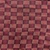 Picture of CHECK DESIGN JACQUARD JERSEY - DARK MAROON RED TAN - KNIT FABRIC - ARDEE2592