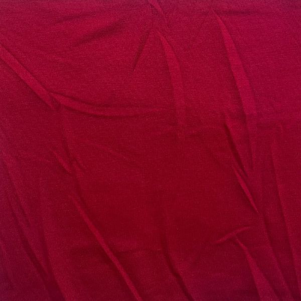 Picture of PLATED RAYON POLY SINGLE JERSEY - CRIMSON RED - KNIT FABRIC - ARDEE1096