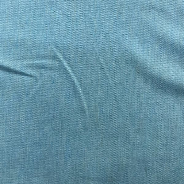 Picture of DENIM KNIT TWILL SPANDEX - AQUA WHITE - KNIT FABRIC - ARDEE1174
