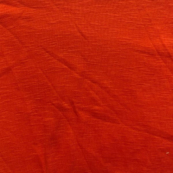 Picture of 1X1 RIB COTTON SLUB - ORANGE - KNIT FABRIC - ARDEE1269