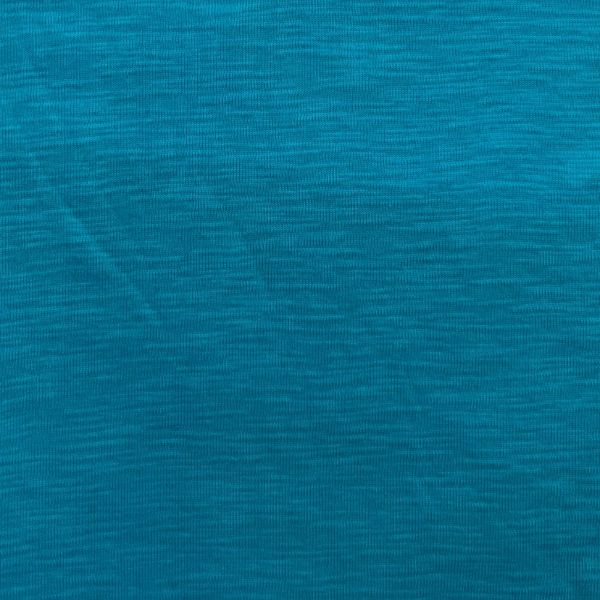 Picture of 1X1 RIB COTTON SLUB - DARK TURQUOISE - KNIT FABRIC - ARDEE2568