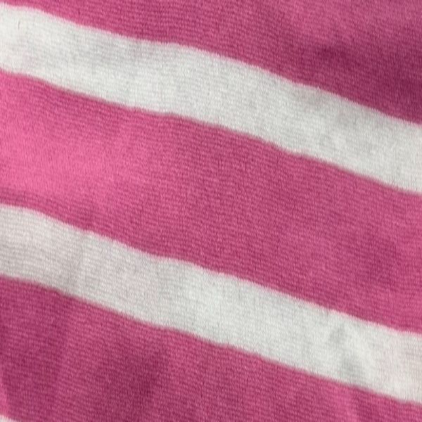 Picture of STRIPE COTTON JERSEY - PINK WHITE - KNIT FABRIC - ARDEE1576