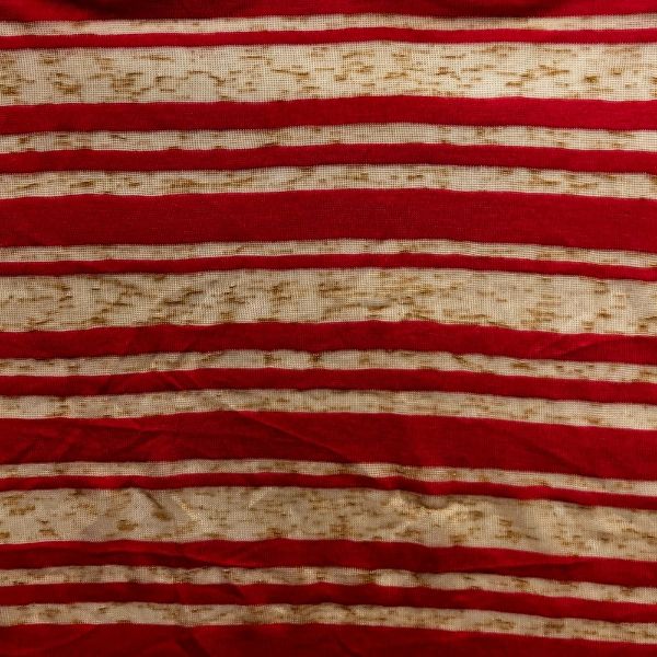 Picture of STRIPE SLUB SPANDEX JERSEY - CORAL BEIGE - KNIT FABRIC - ARDEE2533