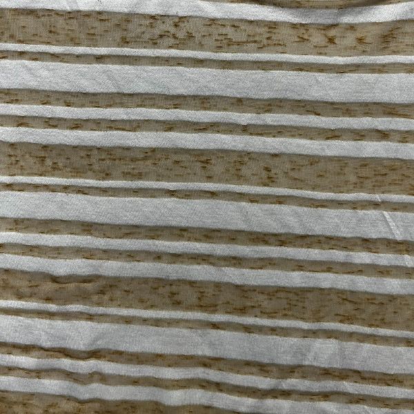 Picture of STRIPE SLUB SPANDEX JERSEY - OFF-WHITE NAVY - KNIT FABRIC - ARDEE1698