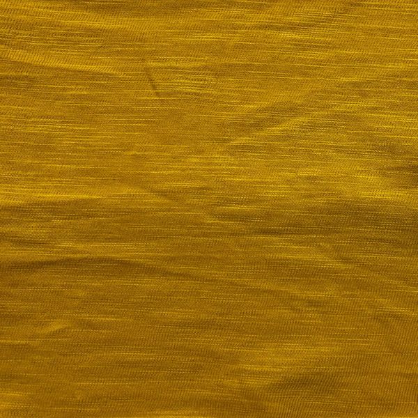 Picture of 100% COTTON SLUB SINGLE JERSEY - MUSTARD - KNIT FABRIC - ARDEE773
